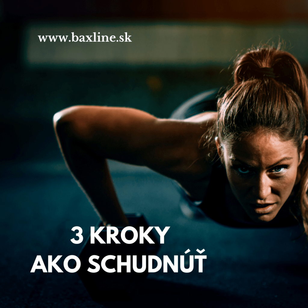 3 kroky ako schudnut | Baxline s.r.o. | Individualny vyzivovy program