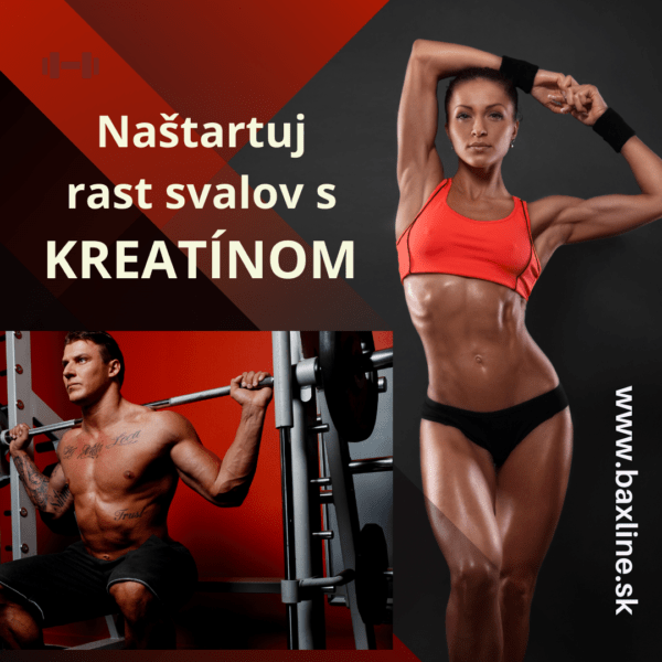 Nastartuj rast svalov s kreatinom | Baxline s.r.o. | Individualny vyzivovy program